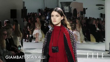 Défilé Giambattista Valli prêt à porter Automne-Hiver 2018-2019