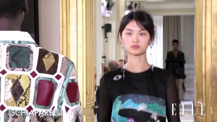 Défilé Schiaparelli Haute Couture Printemps-Eté 2018