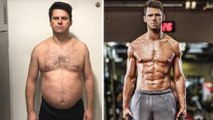He lost 65 pounds in 6 months following one simple routine