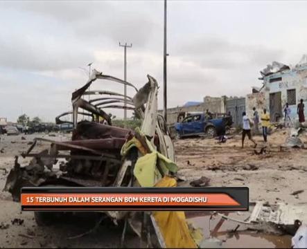 15 terbunuh dalam serangan bom kereta di Mogadishu