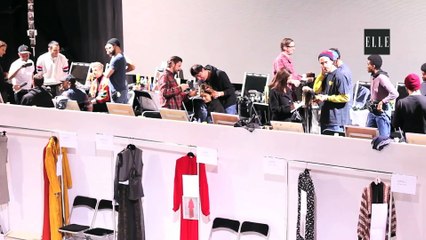#ELLEsinfiltre : dans le backstage Giambattista Valli automne-hiver 2018-2019