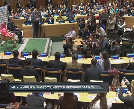 Malala Yousafzai Named Youngest UN Messenger Of Peace
