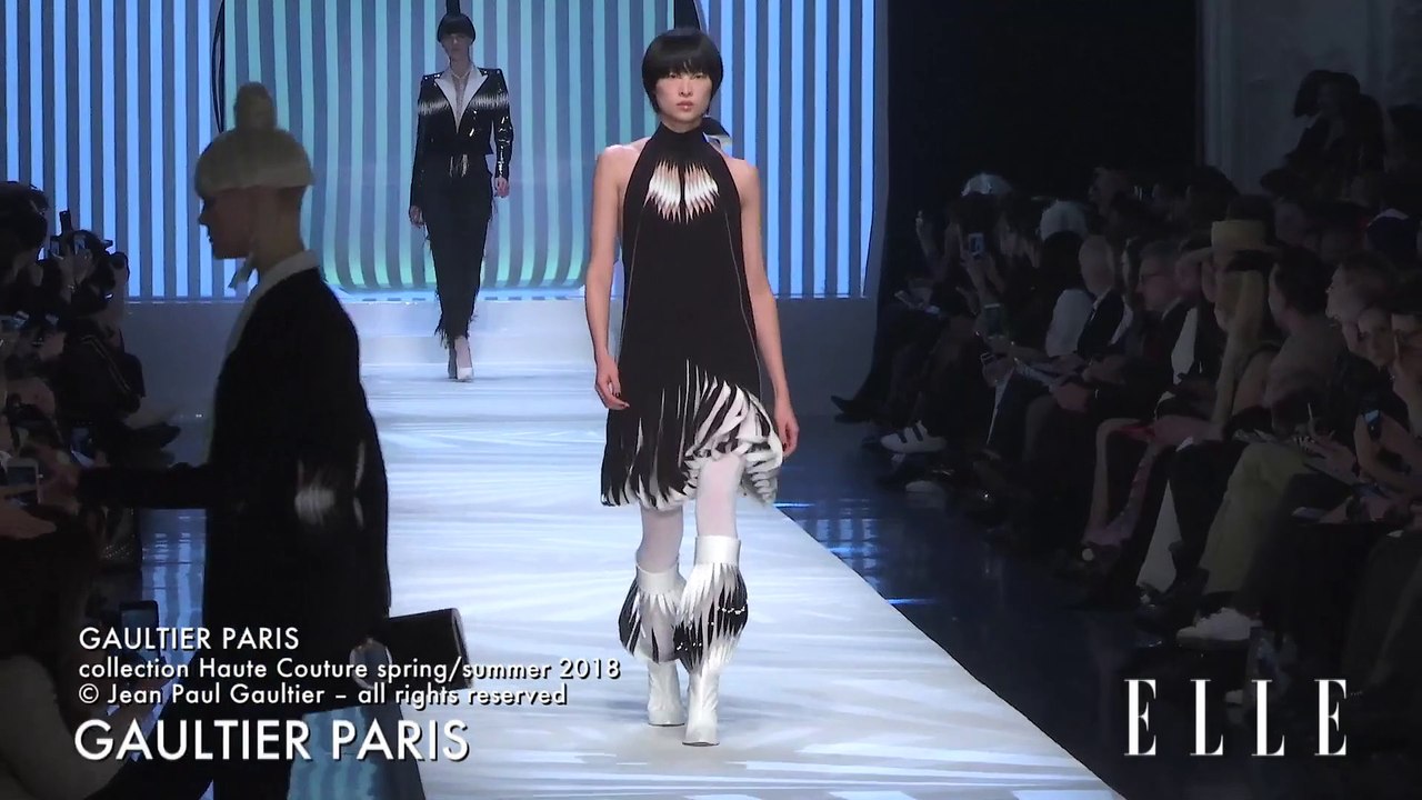 Défilé Jean Paul Gaultier Haute Couture Printemps-Eté 2018 - Vidéo  Dailymotion