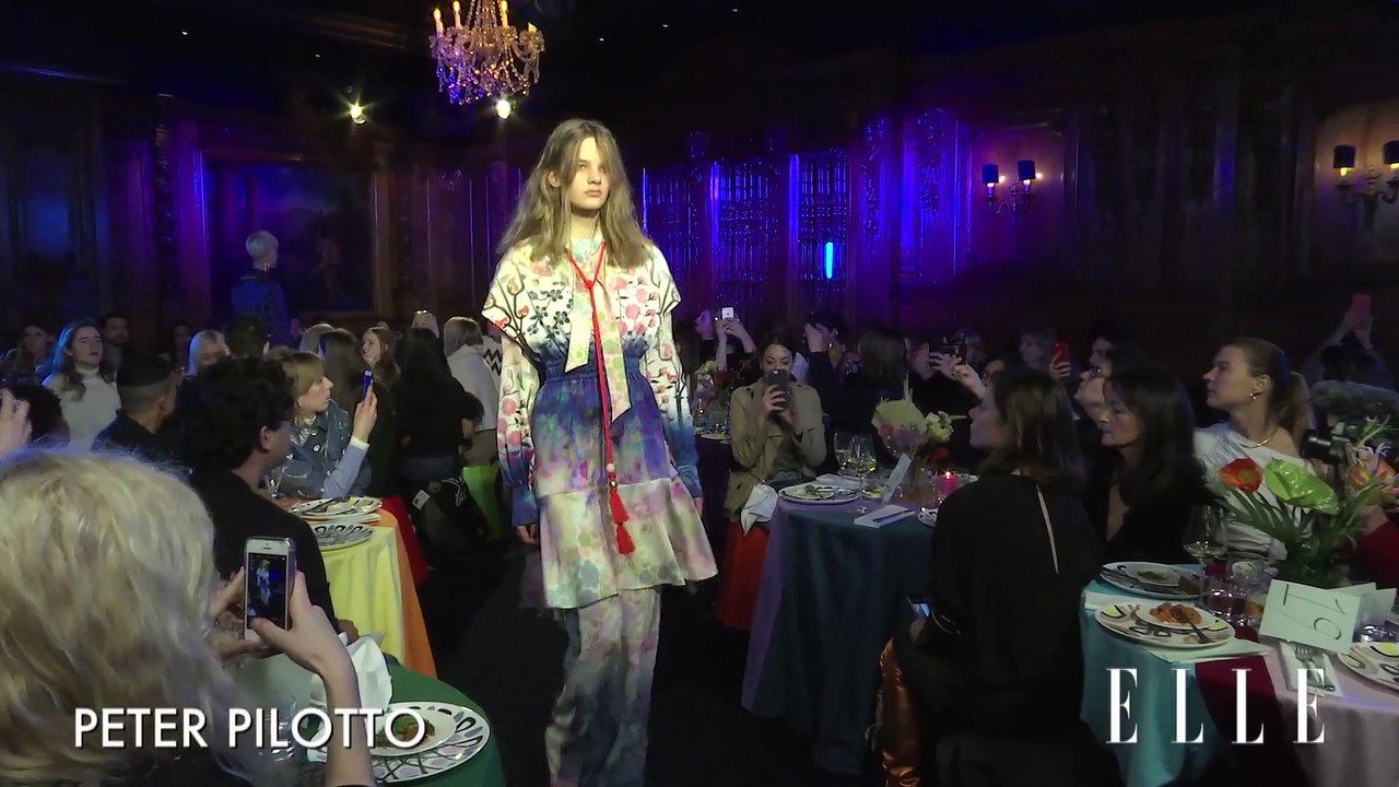 Défilé Peter Pilotto prêt à porter Automne-Hiver 2018-2019