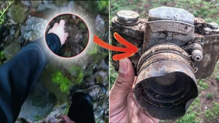 They made an incredible discovery while hiking in the woods