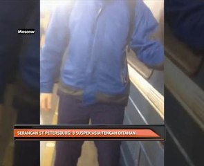 Serangan St Petersburg: 8 suspek Asia Tengah ditahan
