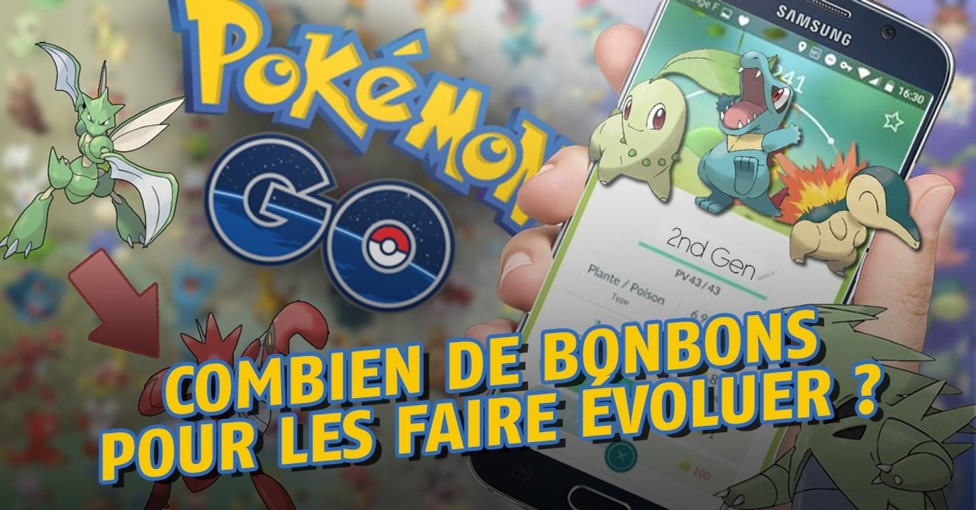 Pokémon Go : combien de bonbons pour faire évoluer les Pokémon de la 2ème génération ?