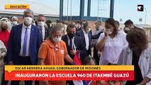 Inauguraron la escuela 960 de Itaembé Guazú