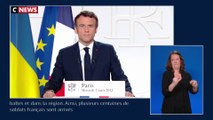 Emmanuel Macron : «Nous ne sommes pas en guerre contre la Russie»