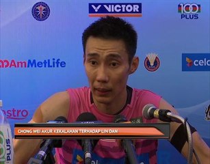 Chong Wei akur kekalahan terhadap Lin Dan