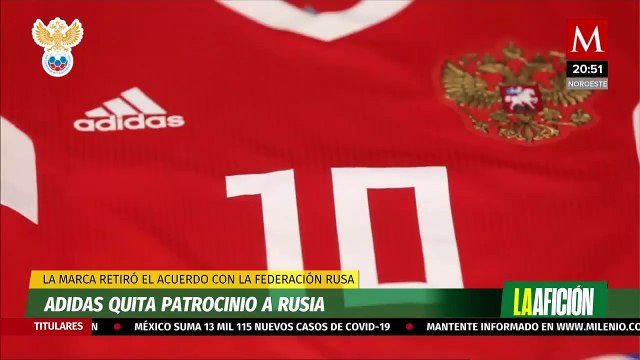 Adidas suspende su patrocinio con la Federación Rusa de Futbol por conflicto con Ucrania