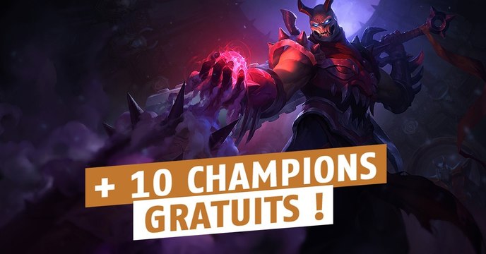 League of Legends : profitez de 10 champions gratuits cette semaine