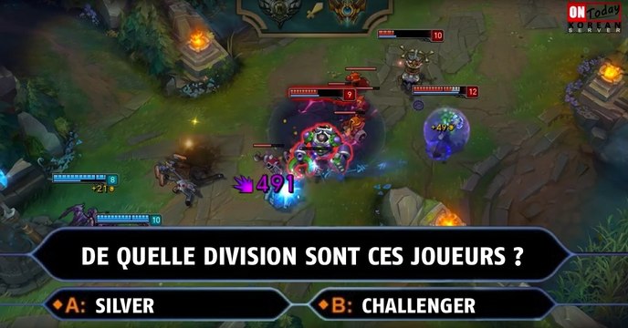 League of Legends : silver ou challenger, saurez vous trouver la différence ?