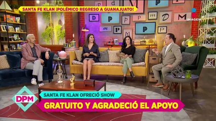 Santa Fe Klan regresa a su barrio rodeado de seguridad