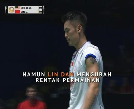 Chong Wei tumpas kepada Lin Dan di aksi final Terbuka Malaysia