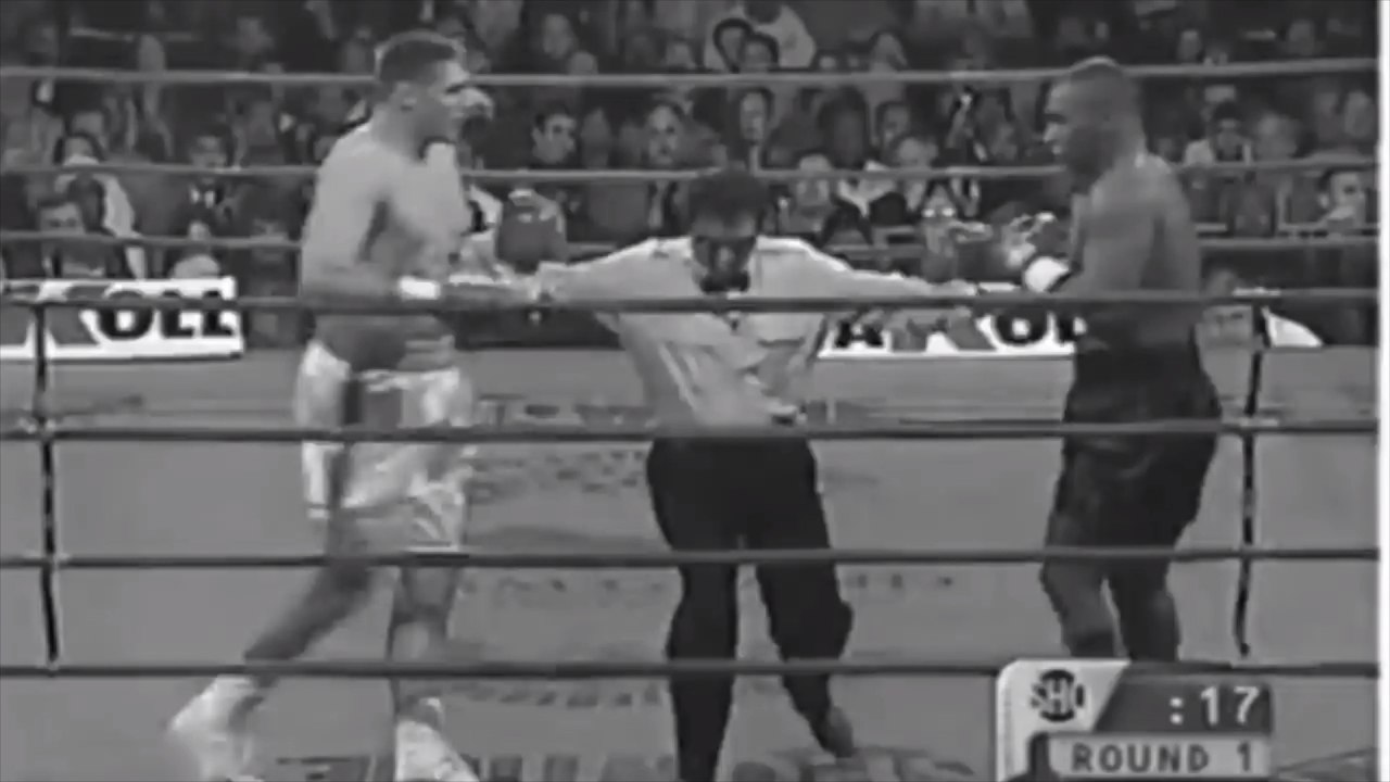 That One Time Mike Tyson's Opponent Begged His Coach To Stop The Fight In-Between Rounds (VIDEO)