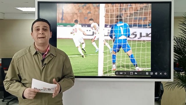 اشتعال غرفة ملابس الزمالك بعد مباراة فيوتشر 5 خطايا لـ أسامه نبيه