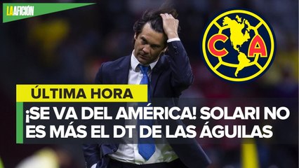 Santiago Solari es despedido como entrenador del América