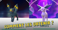 Pokémon Go : obtenir Noctali et Mentali