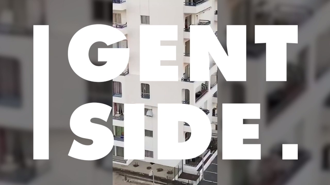 Terrifying Moment a Toddler Faced Death Walking on the Ledge of a Building