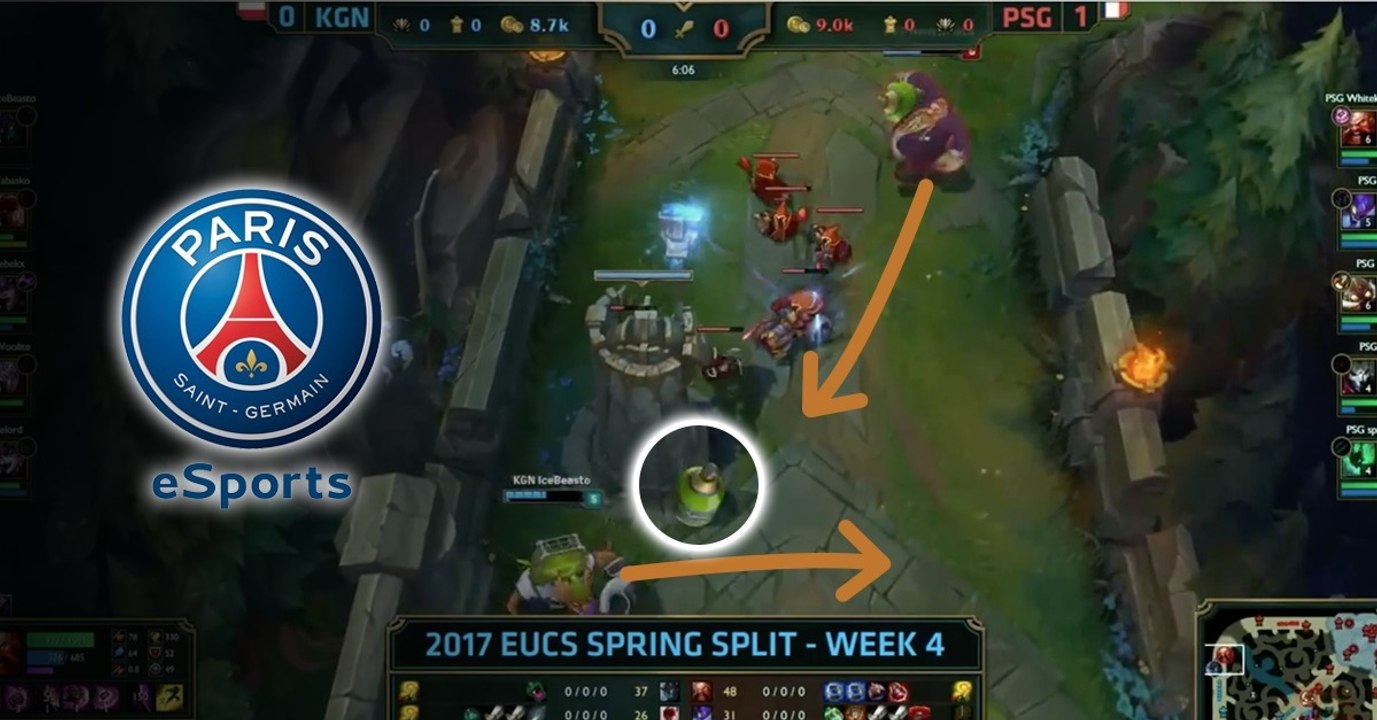League of Legends : une victoire pour le PSG eSports !