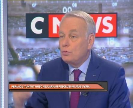 Perancis tuntut UNSC keluarkan resolusi ke atas Syria
