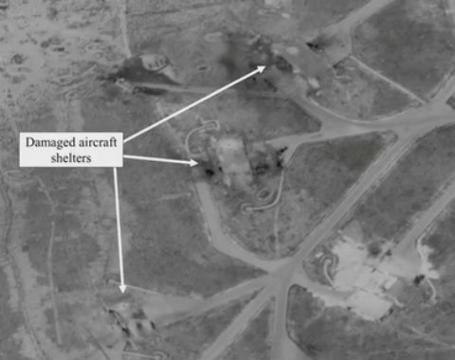 Up to 20 Syrian aircraft destroyed in U.S. missile strikes