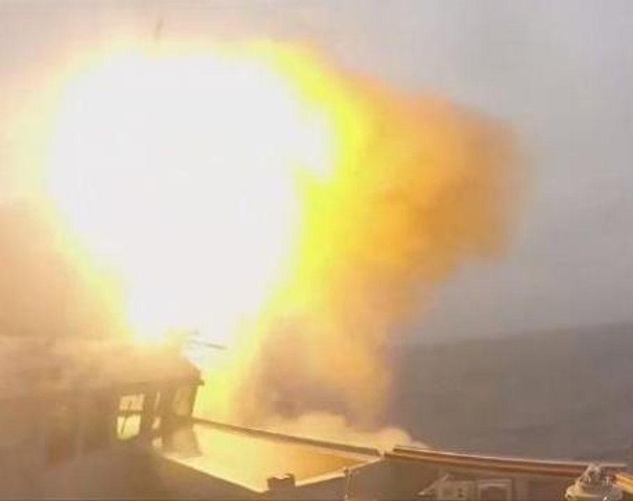 Amerika Syarikat lancar serangan peluru berpandu terhadap tentera Syria