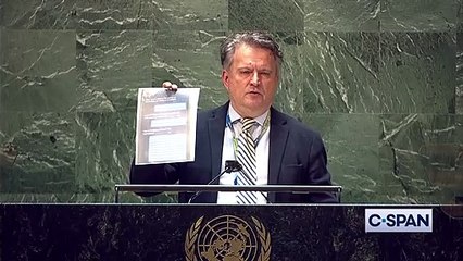 El embajador de Ucrania en la ONU lee un supuesto mensaje de un soldado ruso