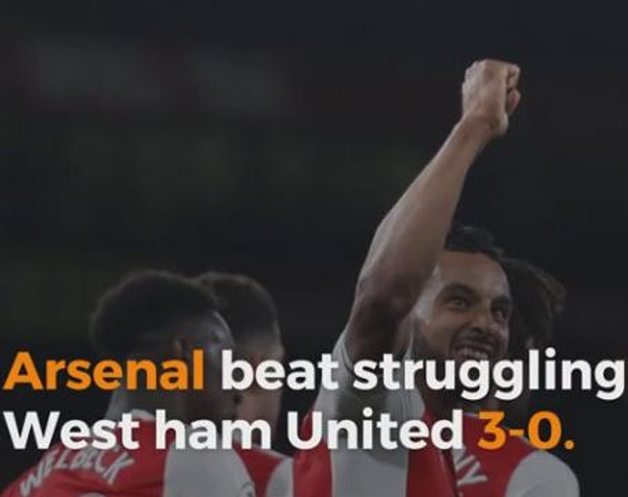 Arsenal revive top-four challenge with win over West Ham