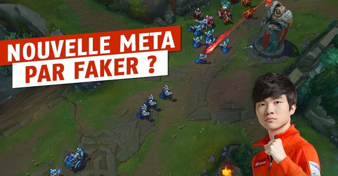 League of Legends : Faker nous surprend avec un midlaner exotique
