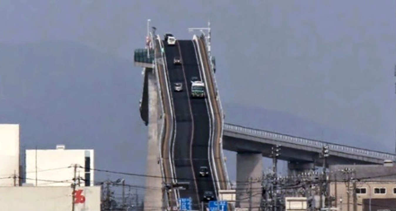 6,1 Prozent Gefälle: Das ist die gefährlichste Autobrücke der Welt