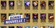 League of Legends : les maîtrises de champion revues