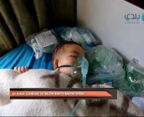 EU ikrar sumbang $6 bilion bantu rakyat Syria