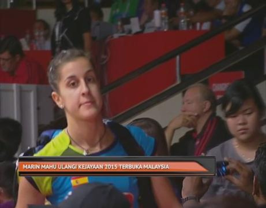 Marin mahu ulangi kejayaan 2015 Terbuka Malaysia