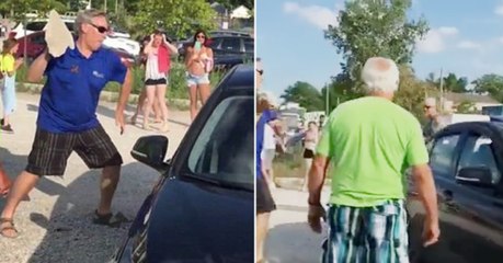 This Man Saw A Dog Trapped In A Hot Car, What He Did Next Is Incredible!
