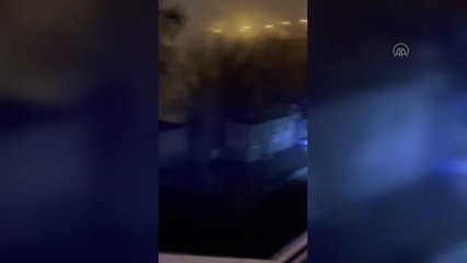 Kiev'de tren istasyonu civarı füzeyle vuruldu