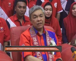 Notis Interpol tahan 4 suspek Korea Utara masih tahap merah