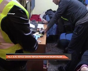 Polis buru remaja serang remaja perempuan dalam talian