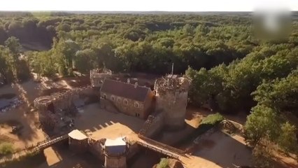 They spent 20 years restoring a medieval castle and the result Is spectacular
