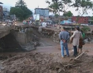 Survivors face tragic first night after deadly landslide
