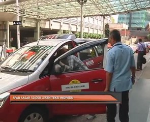 SPAD sasar 30,000 lesen teksi individu