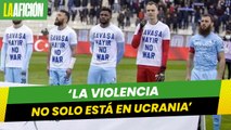 Futbolista turco se negó a usar camiseta de 'no a la guerra': 