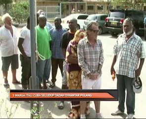 Tiga warga Itali cuba seludup dadah dihantar pulang