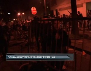 Paris clashes over police killing of Chinese man