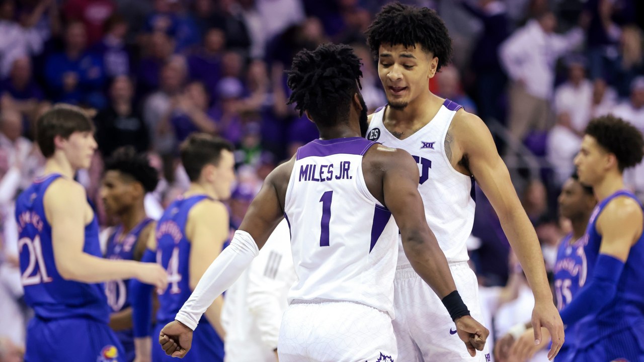 TCU Beats #6 Kansas 74-64