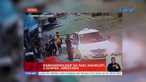 Panghoholdap sa taxi, naudlot; 2 suspek, arestado | UB