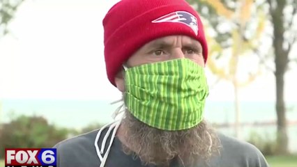 Curious construction worker left shocked after finding a brain at the beach