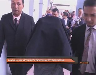 Pengarah dan Ketua Unit Pendakwaan dituduh rasuah