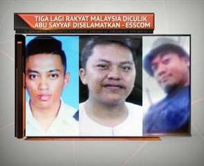 Tiga lagi mangsa culik Abu Sayyaf diselamatkan - Esscom